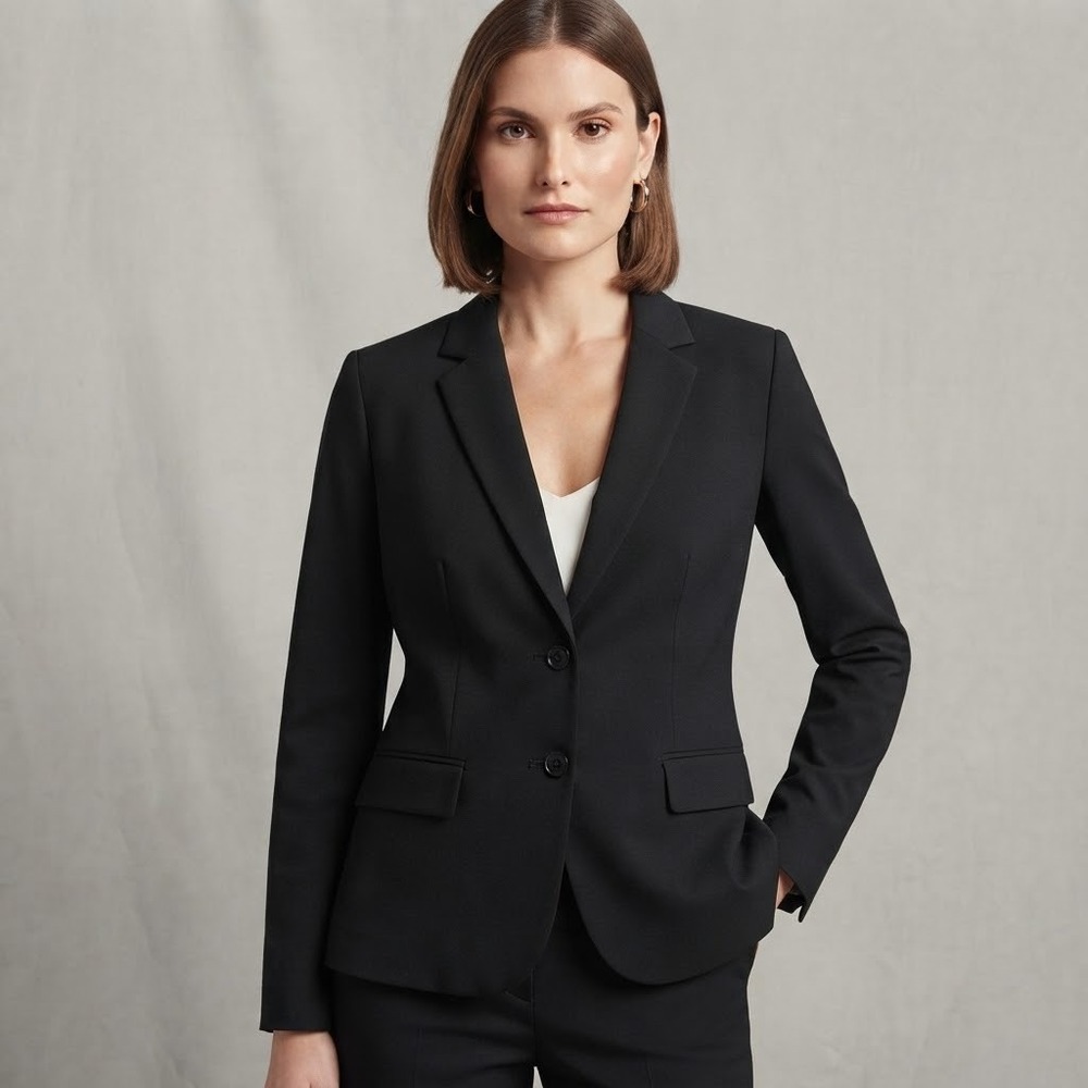 Ann Taylor NWT Women's Size 10 2 Button Suit Jacket Blazer Business Coat